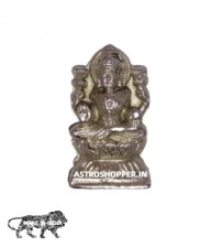 Parad Lakshmi Statue ( 135gm.) in 80% Pure Mercury ( Activated & Siddh )